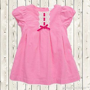 NWT Nursery Rhyme Baby Girls Pink Corduroy Dress